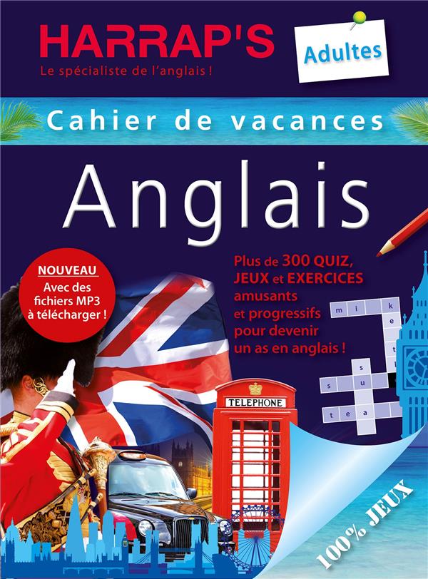 Harrap's Cahier de vacances : anglais adultes