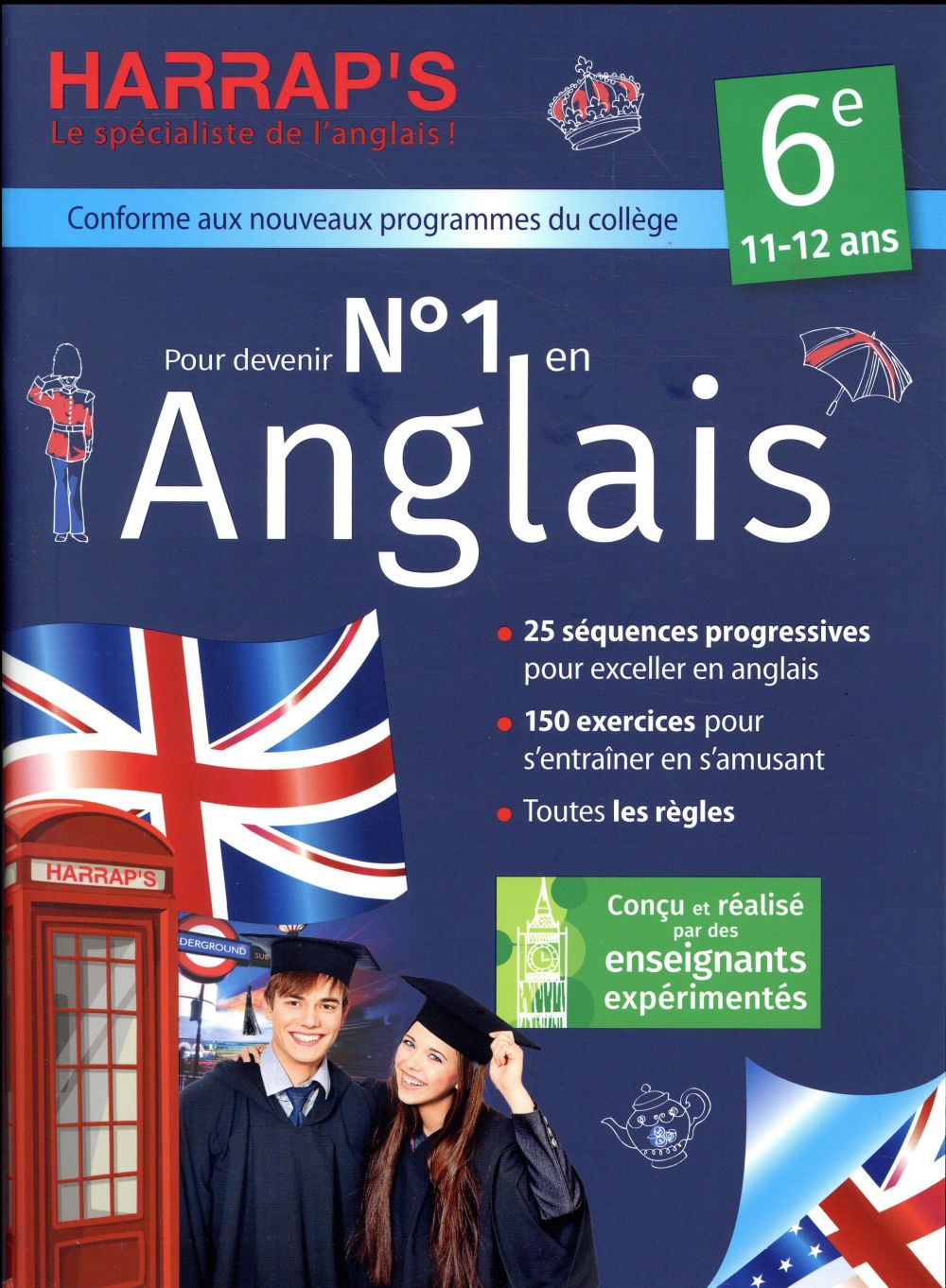 Harrap's numéro 1 en anglais ; 6e