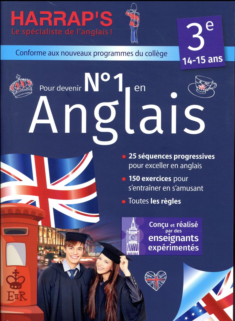 Harrap's numéro 1 en anglais ; 3e