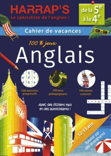 Harrap's Cahier de vacances : anglais ; 5e/4e