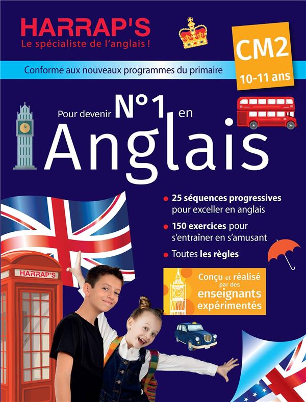Harrap's numéro 1 en anglais ; CM2