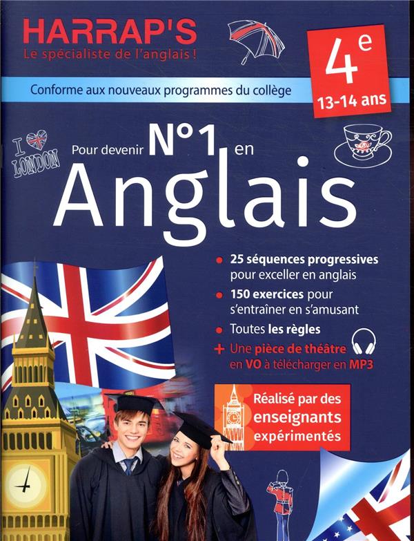 Pour devenir n°1 en anglais ; 4e