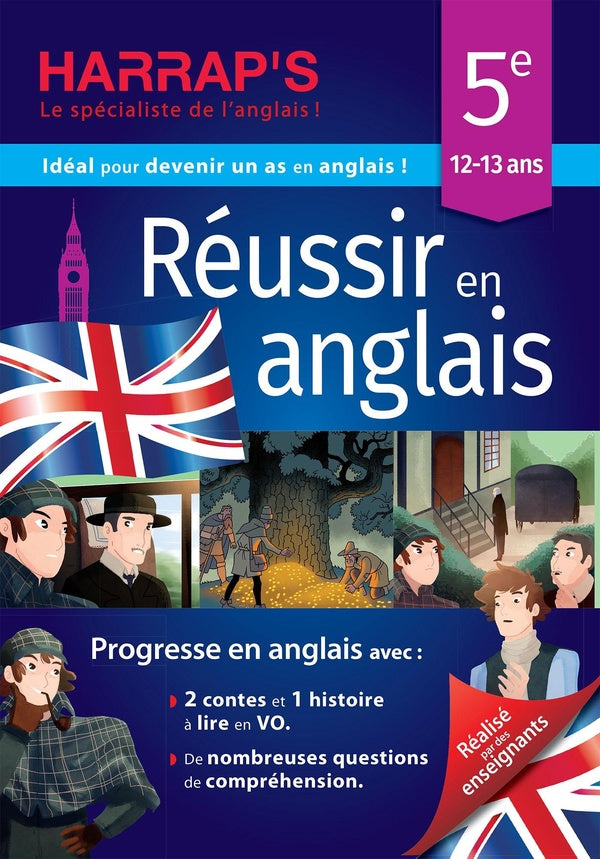 Harrap's Cahier de vacances : réussir en anglais ; 5e