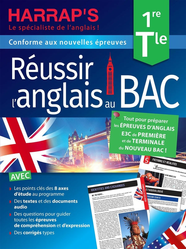 Réussir l'anglais au bac ; 1re, terminale