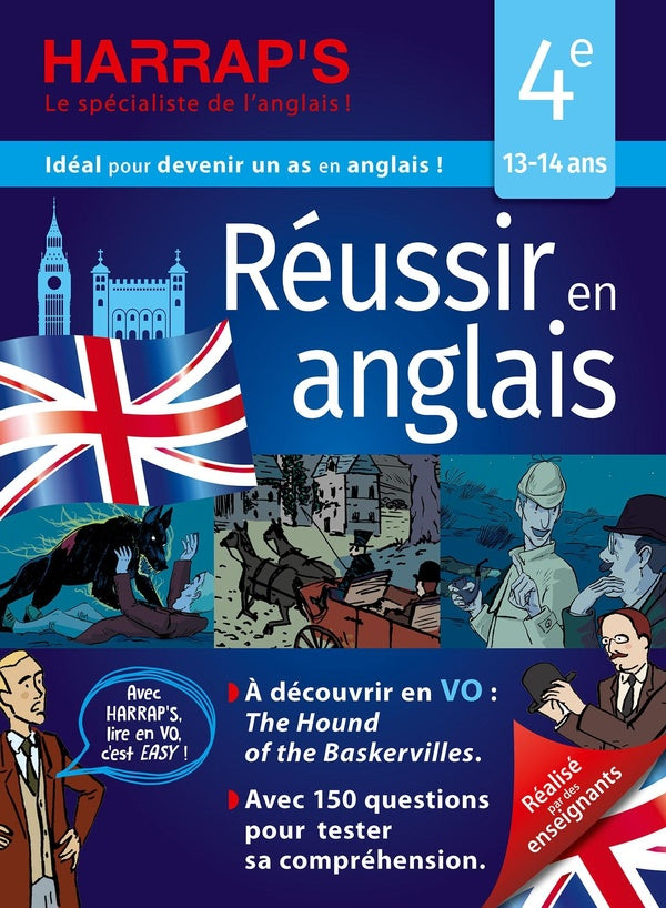 Harrap's Cahier de vacances : réussir en anglais ; 4e