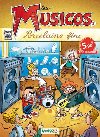 Les musicos Tome 3 ; porcelaine fine