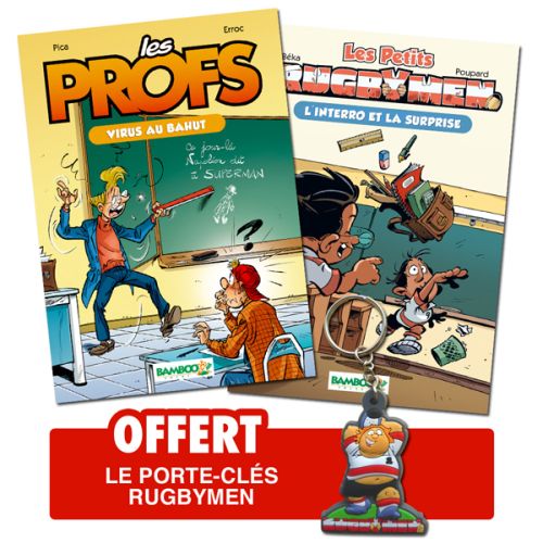Les profs Tome 1 ; les petits rugbymen Tome 1