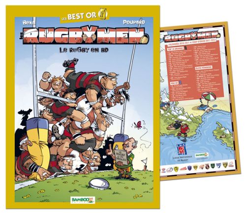 Les rugbymen : best or ; le rugby en BD (édition 2011)