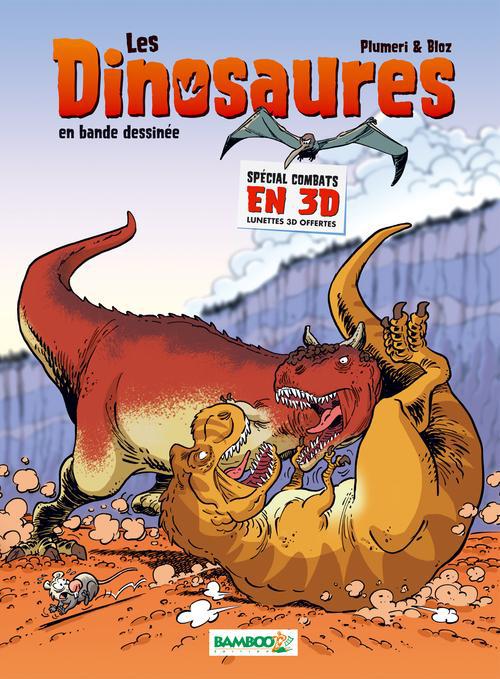 Les dinosaures en bande dessinée : spécial combats en 3D