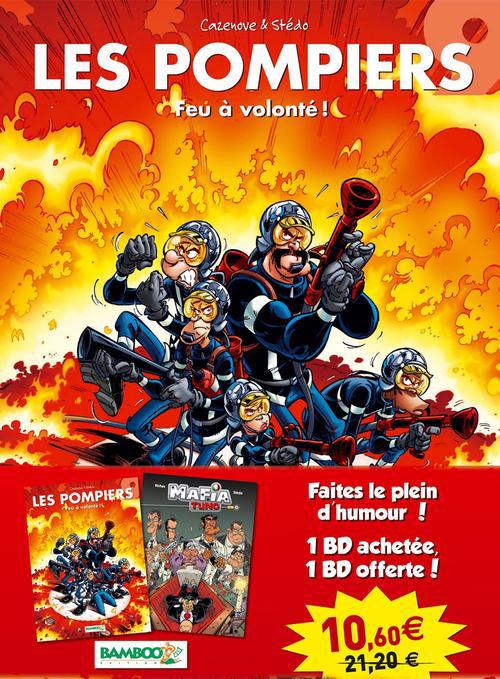 Les pompiers Tome 9 : feu à volonté !