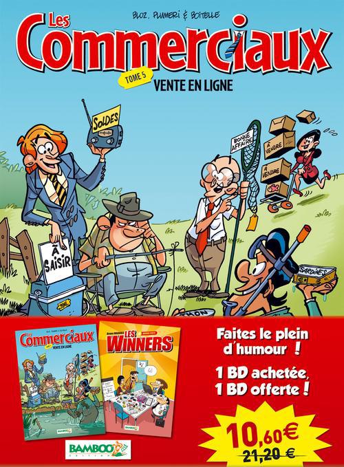 Les commerciaux Tome 5 ; les winners Tome 1