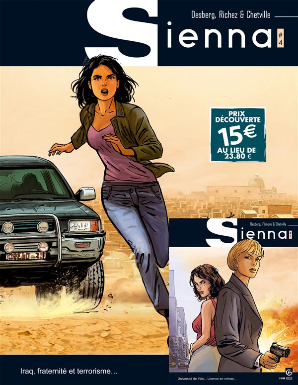 Sienna Tome 4 : Iraq, fraternité et terrorisme Tome 2