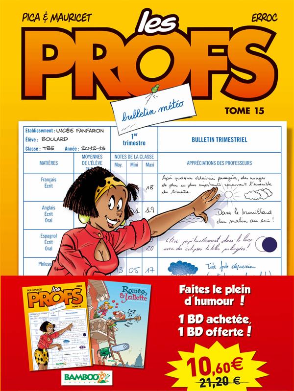Les profs Tome 15 : bulletin météo