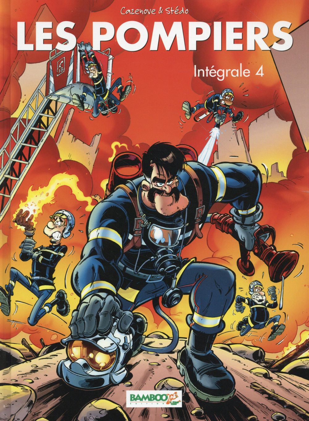 Les pompiers : Intégrale vol.4 : Tomes 7 et 8