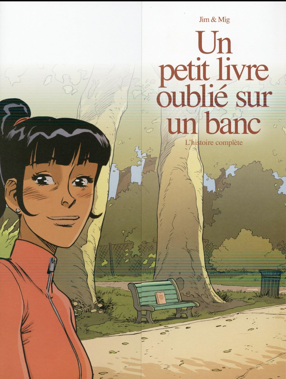 Un petit livre oublié sur un banc : coffret Tomes 1 et 2