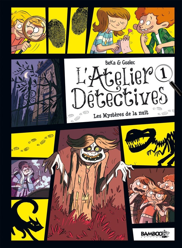 L'atelier détectives Tome 1 : les mystères de la nuit