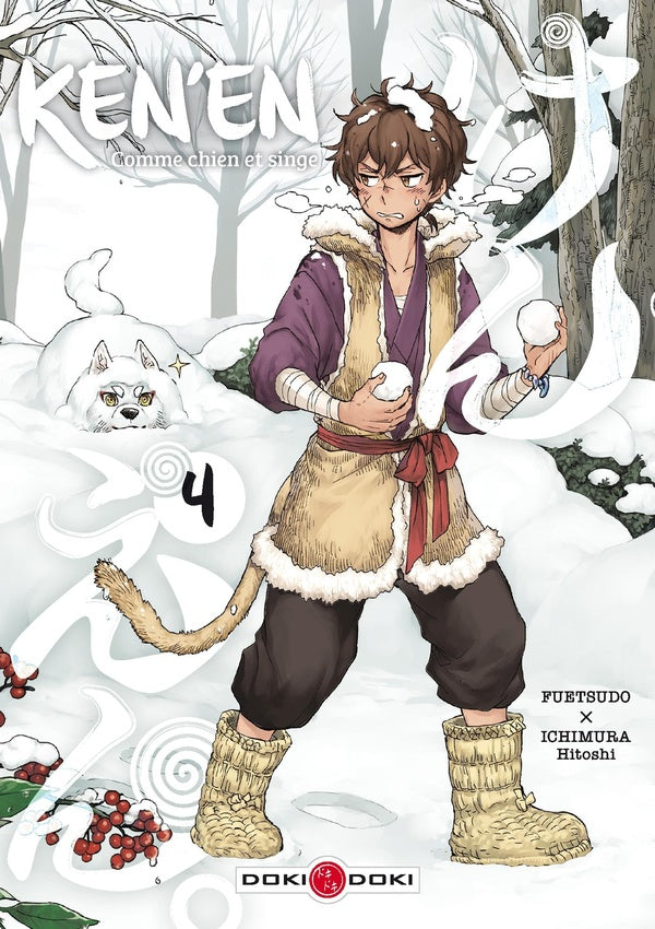 Ken'en ; comme chien et singe Tome 4