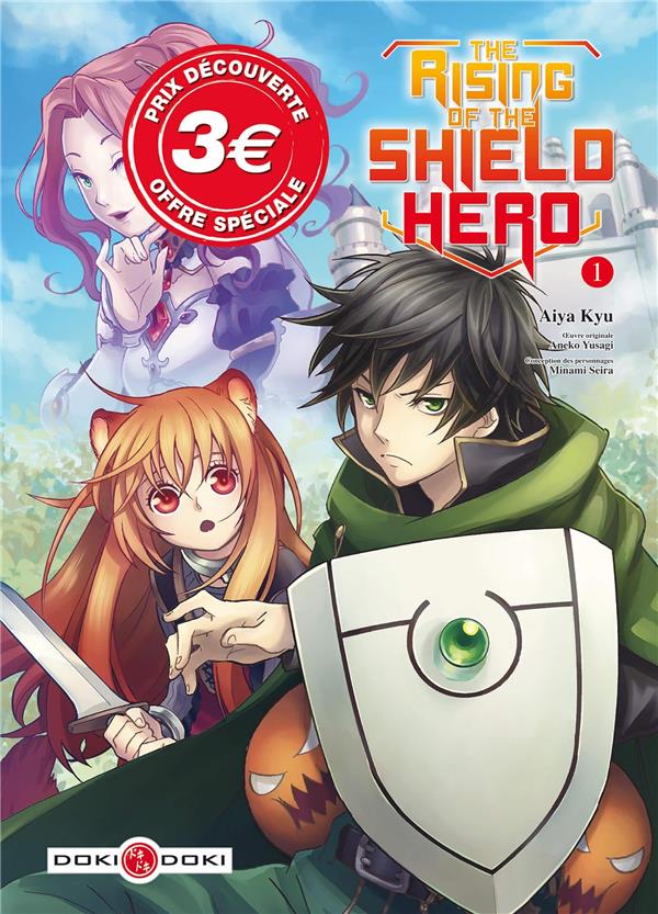 The rising of the shield hero Tome 1