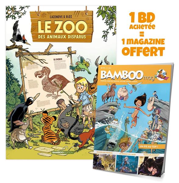 Le zoo des animaux disparus Tome 1
