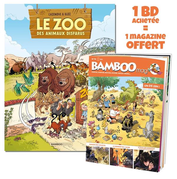 Le zoo des animaux disparus Tome 2