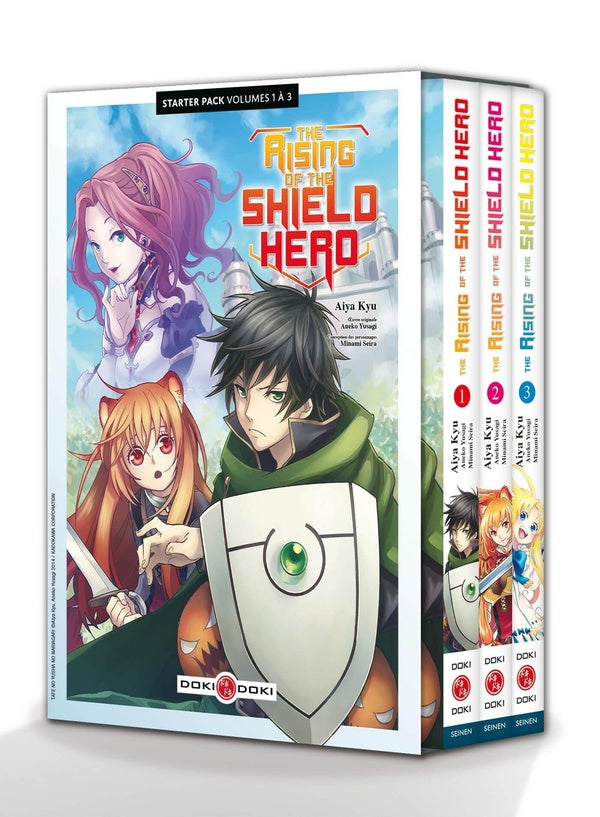 The rising of the shield hero : coffret Tomes 1 à 3