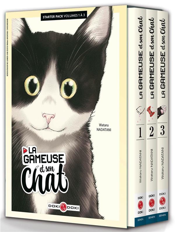La gameuse et son chat : coffret Tomes 1 à 3