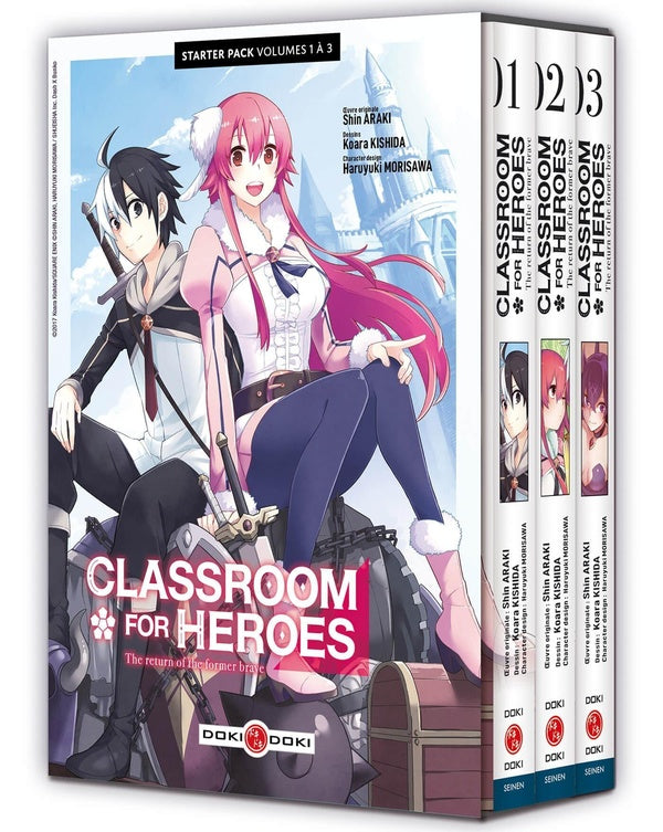 Classroom for heroes : Tome 1 à Tome 3