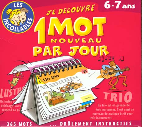 Un mot par jour ; 6-7 ans