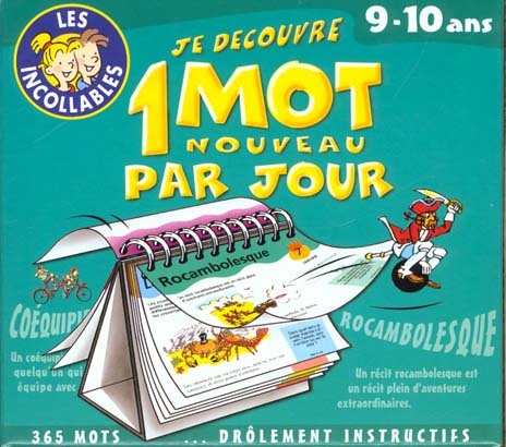 Un mot par jour ; 9-10 ans