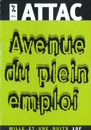 Avenue du plein emploi