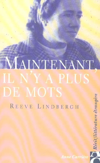 Maintenant il n y a plus mots