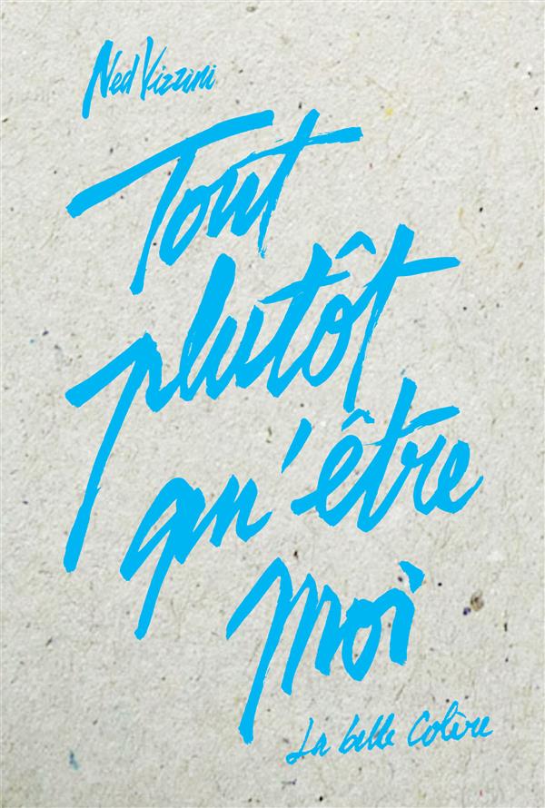 Tout plutot qu'être moi
