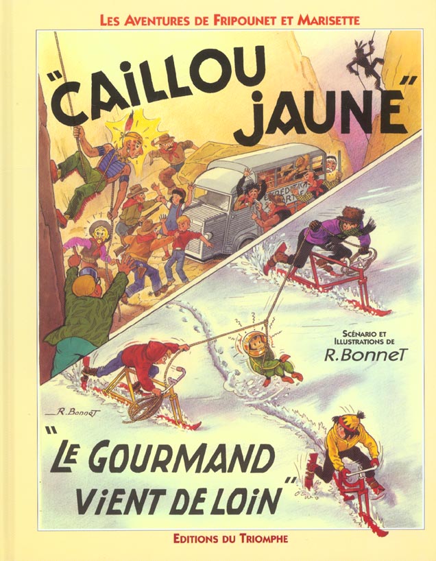 Les aventures de Fripounet et Marisette Tome 11 ; le caillou jaune - flash vidéo