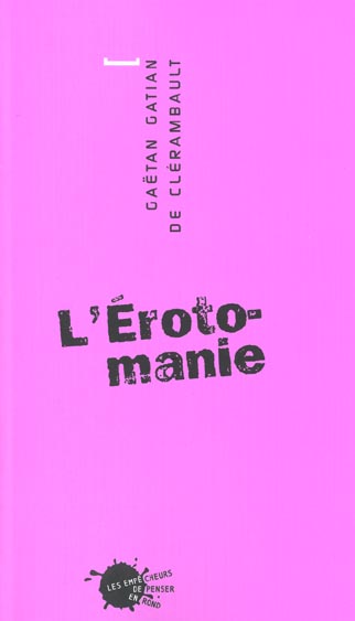 L'erotomanie (reed.) - flash vidéo
