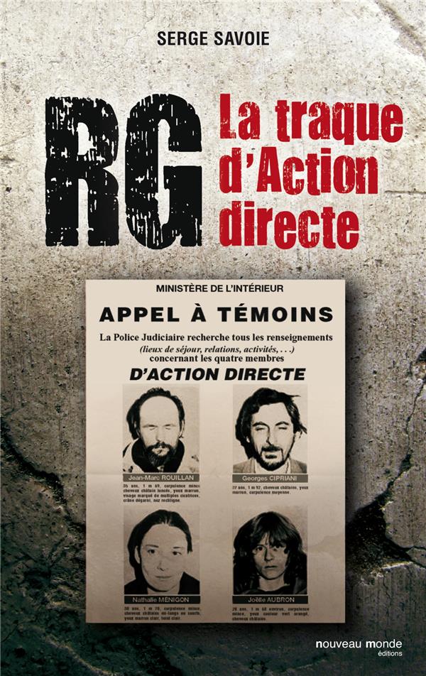RG ; la traque d'action directe