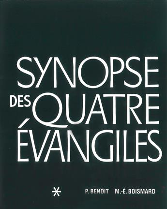 Synopse des quatre évangiles Tome 1 - flash vidéo