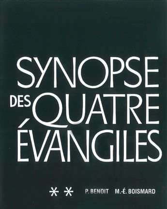 Synopse des quatre évangiles Tome 2 - flash vidéo