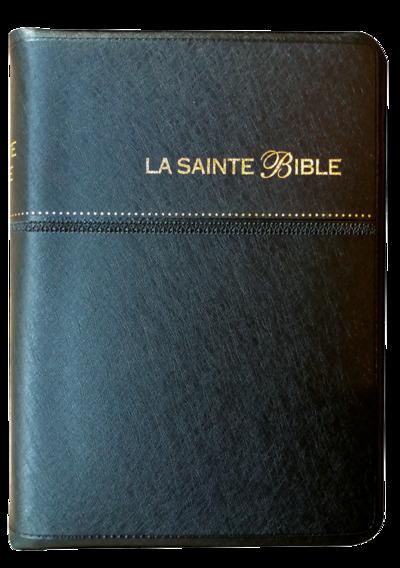 Segond 1910 noire onglets zip