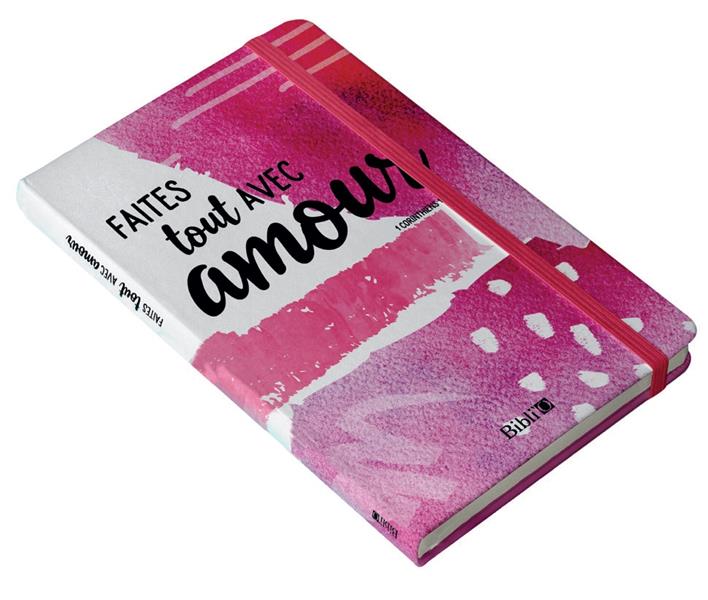 Faites tout avec amour ; carnet de notes - flash vidéo