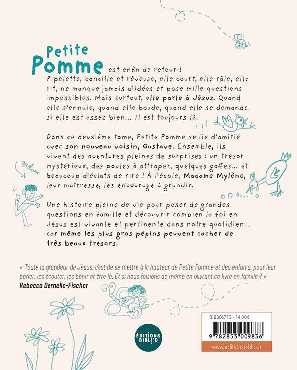 Les pépins de Petite Pomme Tome 2 : Prières, pensées et pirouettes