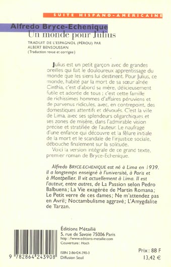 Un monde pour Julius