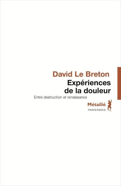 Expériences de la douleur ; entre destruction et renaissance