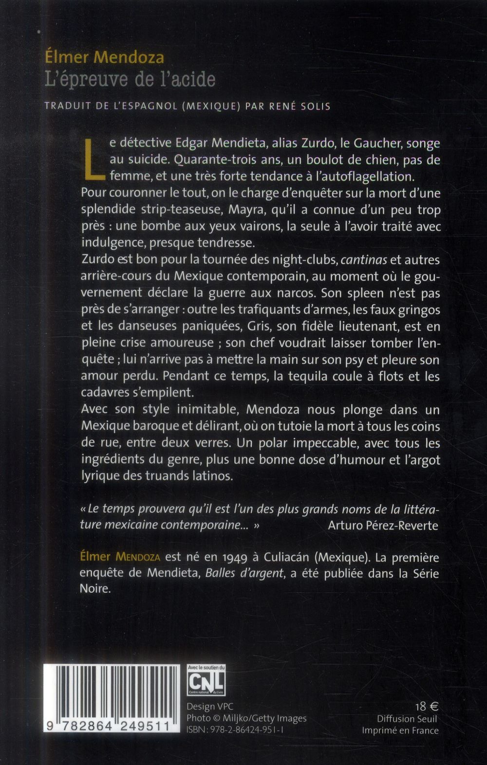 L'épreuve de l'acide