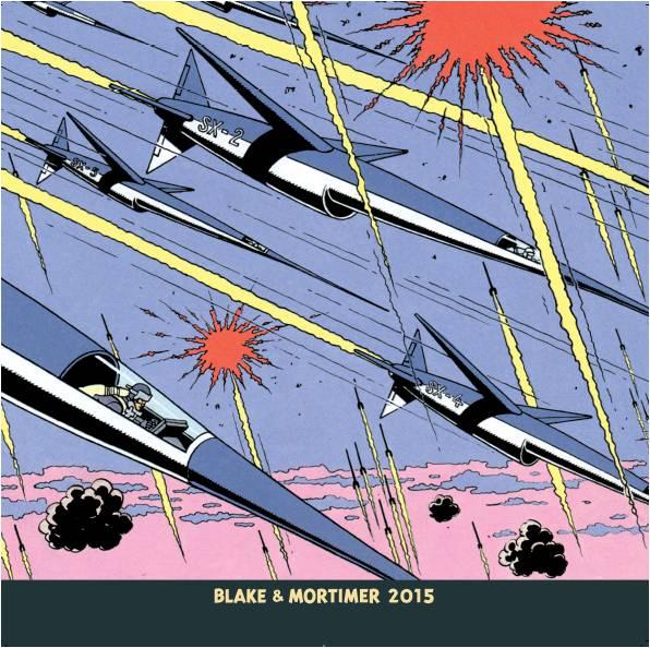 Blake et Mortimer : calendrier mural (édition 2015) - flash vidéo