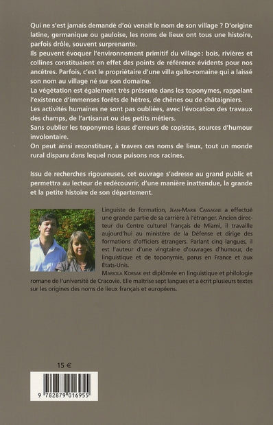Les noms de lieux de la haute-loire
