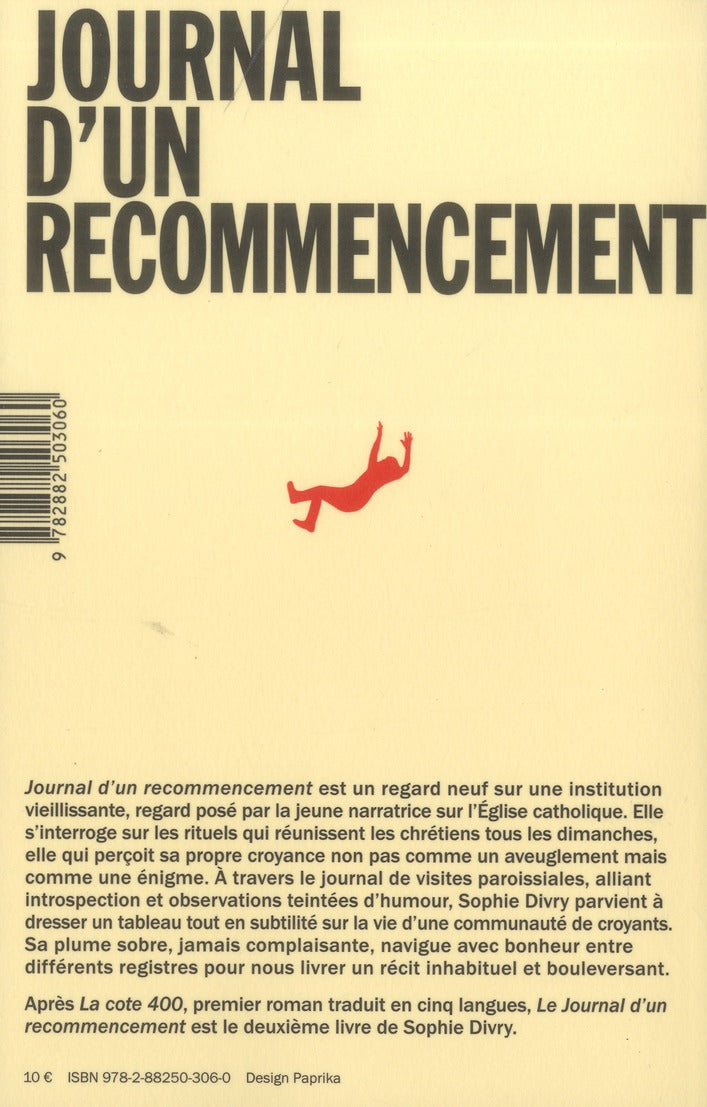 Le journal d'un recommencement