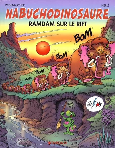 NAB ; les tribulations apeupréhistoriques de Nabuchodinosaure Tome 8 : ramdam sur le rift