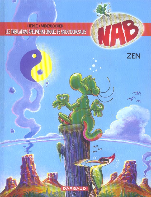 NAB ; les tribulations apeupréhistoriques de Nabuchodinosaure Tome 12 : zen