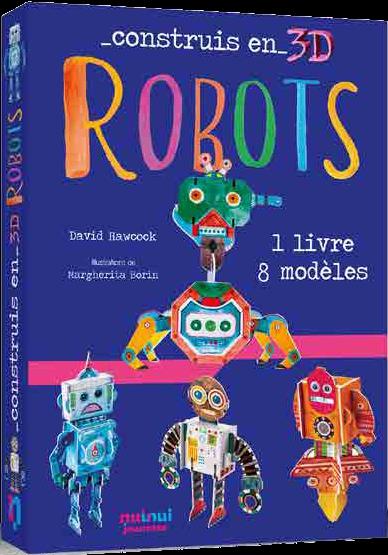 Construis en 3D : robots - flash vidéo