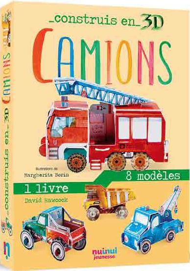 Construis en 3D : camions - flash vidéo